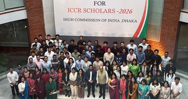 'You will be the ambassadors of Bangladesh in India’: Indian HC Dinesh Trivedi tells ICCR scholarship recipients